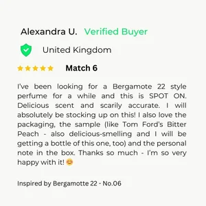 Match Perfumes Bergamote 22
